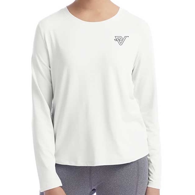 PV109<br>Champion Ladies' Cutout Long Sleeve T-Shirt